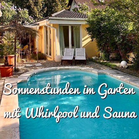 Apartment Tinyhouse Mit Pool, Outdoor Whirlpool Und Garten Petershagen/Eggersdorf Kültér fotó