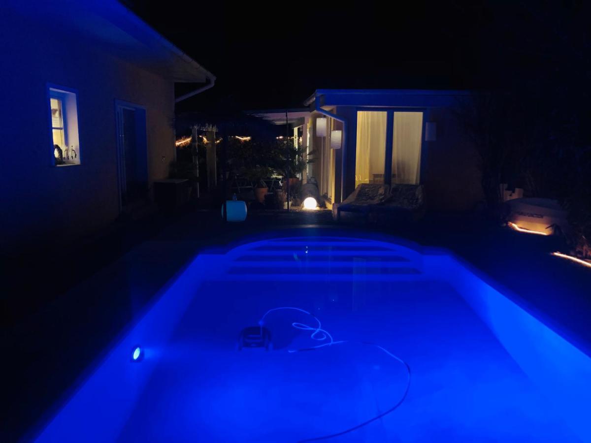 Apartment Tinyhouse Mit Pool, Outdoor Whirlpool Und Garten Petershagen/Eggersdorf Kültér fotó