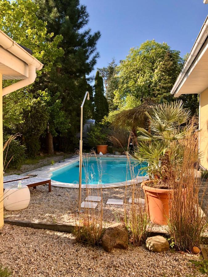 Apartment Tinyhouse Mit Pool, Outdoor Whirlpool Und Garten Petershagen/Eggersdorf Kültér fotó