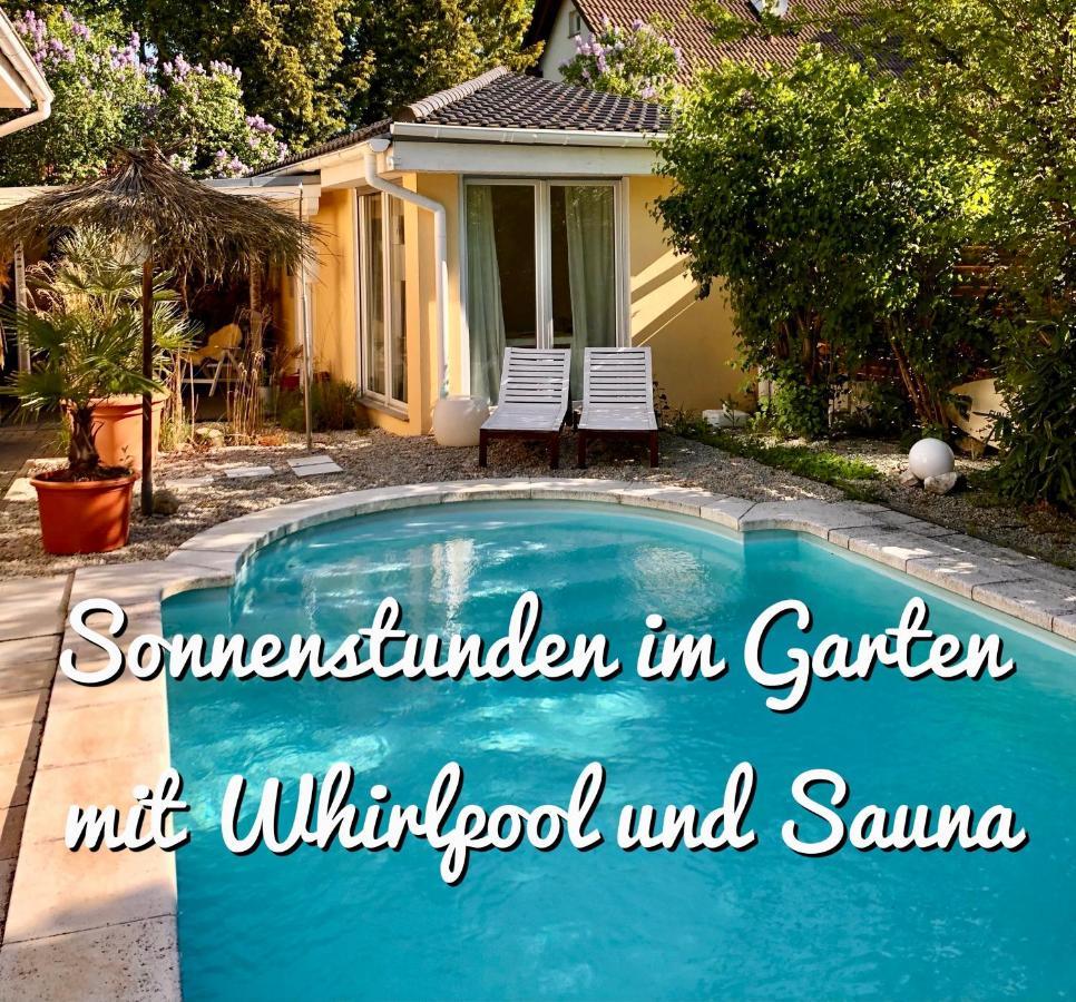 Apartment Tinyhouse Mit Pool, Outdoor Whirlpool Und Garten Petershagen/Eggersdorf Kültér fotó