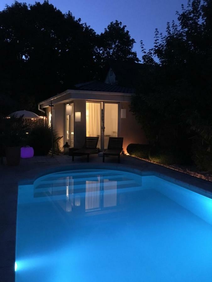 Apartment Tinyhouse Mit Pool, Outdoor Whirlpool Und Garten Petershagen/Eggersdorf Kültér fotó